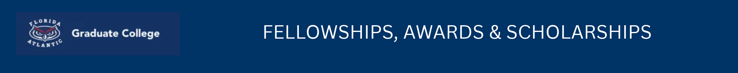 FAU Awards, Scholarships and Fellowships logo